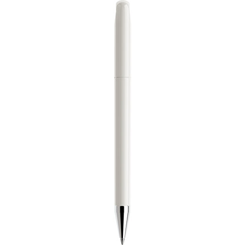 Prodir DS1 TPC Twist Kugelschreiber , Prodir, weiß, Kunststoff/Metall, 14,10cm x 1,40cm (Länge x Breite), Bild 3