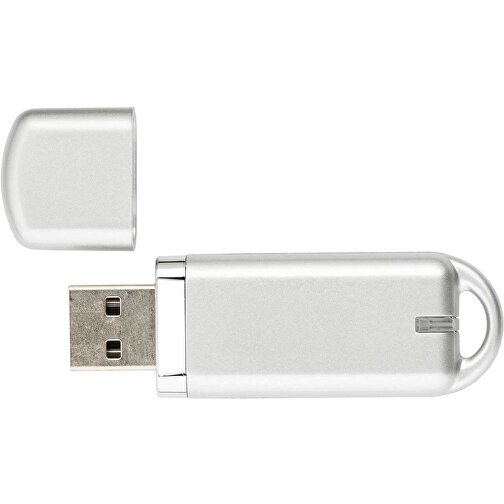 USB-Stick Focus Glänzend 3.0 64GB , Promo Effects MB , silber MB , 65 GB , Kunststoff MB , 10 - 45 MB/s MB , , Bild 3