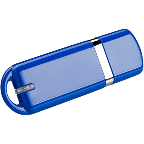 USB-Stick Focus Glänzend 3.0 64GB , Promo Effects MB , blau MB , 65 GB , Kunststoff MB , 10 - 45 MB/s MB , , Bild 1