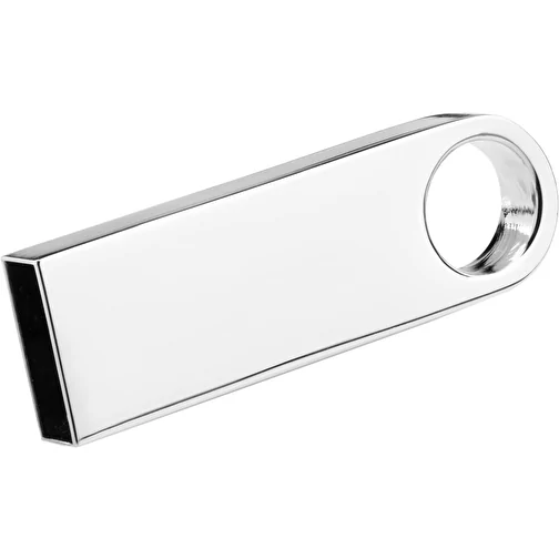 Clé USB Métal 3.0 64 Go brillant avec emballage, Image 1