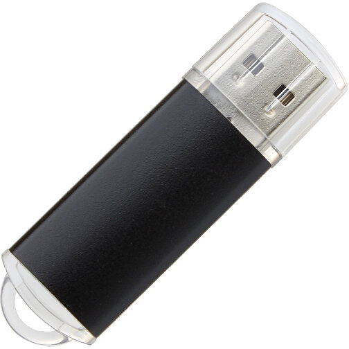 USB-Stick FROSTED 64GB , Promo Effects MB , schwarz MB , 65 GB , Kunststoff MB , 3 - 10 MB/s MB , 6,03cm x 1,80cm (Länge x Breite), Bild 1