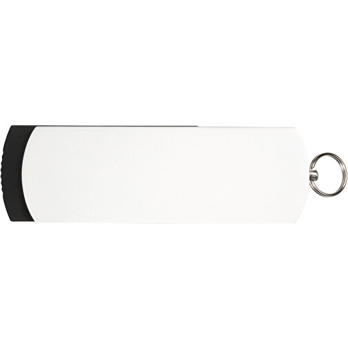 USB-Stick COVER 64GB , Promo Effects MB , silber / schwarz MB , 65 GB , Kunststoff/Aluminium MB , 3 - 10 MB/s MB , 5,40cm x 0,85cm x 1,70cm (Länge x Höhe x Breite), Bild 4