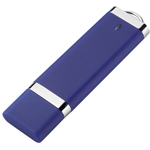 USB-Stick BASIC 64 GB , Promo Effects MB , blau MB , 65 GB , Kunststoff MB , 3 - 10 MB/s MB , 7,40cm x 0,70cm x 2,00cm (Länge x Höhe x Breite), Bild 1