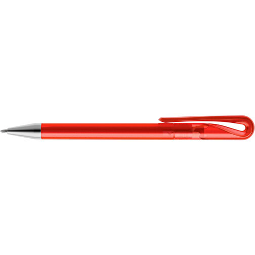Prodir DS1 TFS Twist Kugelschreiber , Prodir, rot, Kunststoff/Metall, 14,10cm x 1,40cm (Länge x Breite), Bild 5