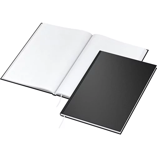 Carnet de notes Carnet de notes A4 Bestseller, noir mat, sérigraphie numérique, Image 2