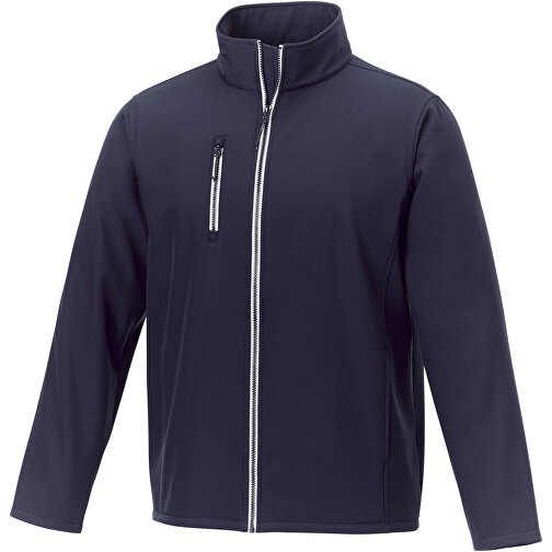 Orion Softshelljacke Für Herren , navy, Mechanisches Stretch Woven 100% Polyester, 250 g/m2, Bonding, Microfleece 100% Polyester, XL, , Bild 1