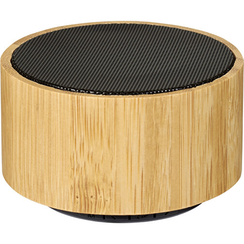 Cosmos Bluetooth® Lautsprecher Aus Bambus , natur / schwarz, Bambusholz, 4,30cm (Höhe), Bild 1