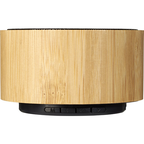 Cosmos Bluetooth® Lautsprecher Aus Bambus , natur / schwarz, Bambusholz, 4,30cm (Höhe), Bild 2