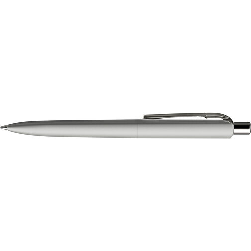 Prodir DS8 PMM Push Kugelschreiber , Prodir, delfingrau/silber poliert, Kunststoff/Metall, 14,10cm x 1,50cm (Länge x Breite), Bild 5