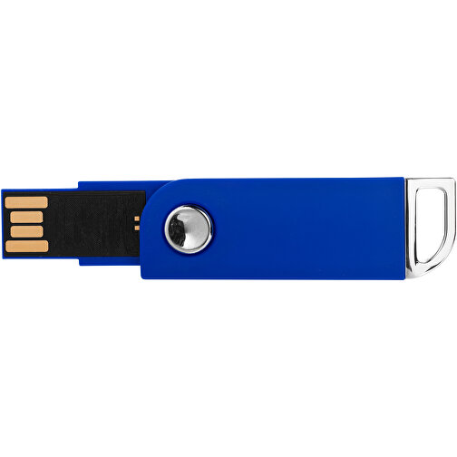 Swivel Rectangular USB-Stick , blau MB , 16 GB , Kunststoff MB , 5,40cm x 1,70cm x 0,70cm (Länge x Höhe x Breite), Bild 7