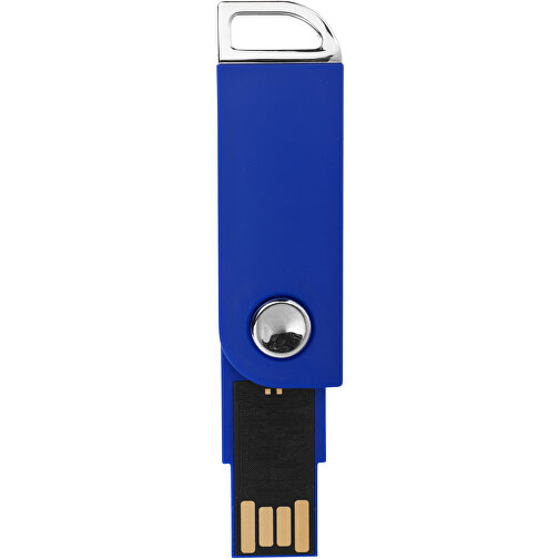 Swivel Rectangular USB-Stick , blau MB , 16 GB , Kunststoff MB , 5,40cm x 1,70cm x 0,70cm (Länge x Höhe x Breite), Bild 3