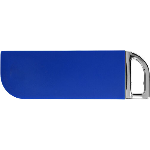 Swivel Rectangular USB-Stick , blau MB , 8 GB , Kunststoff MB , 5,40cm x 1,70cm x 0,70cm (Länge x Höhe x Breite), Bild 4
