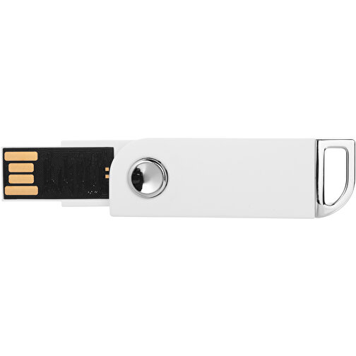 Swivel Rectangular USB-Stick , weiß MB , 32 GB , Kunststoff MB , 5,40cm x 1,70cm x 0,70cm (Länge x Höhe x Breite), Bild 7