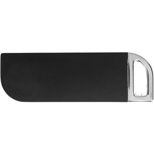 Swivel Rectangular USB-Stick , schwarz MB , 8 GB , Kunststoff MB , 5,40cm x 1,70cm x 0,70cm (Länge x Höhe x Breite), Bild 4
