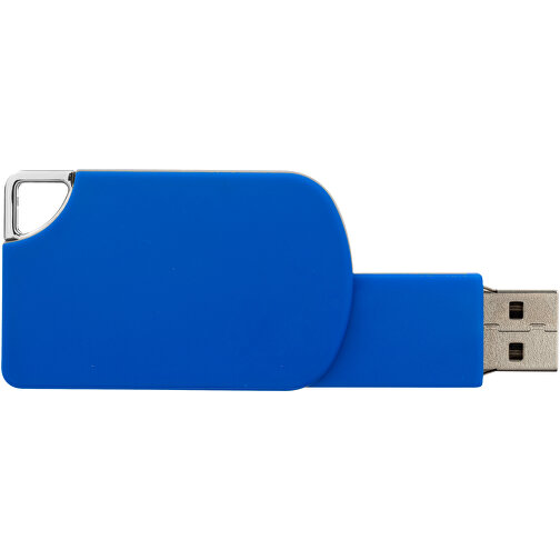 Swivel Square USB-Stick , blau MB , 16 GB , Kunststoff MB , 5,00cm x 3,10cm x 1,00cm (Länge x Höhe x Breite), Bild 6
