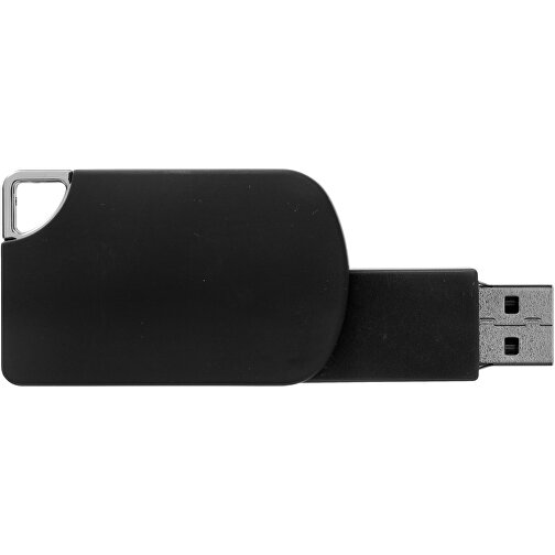 Swivel Square USB-Stick , schwarz MB , 32 GB , Kunststoff MB , 5,00cm x 3,10cm x 1,00cm (Länge x Höhe x Breite), Bild 4