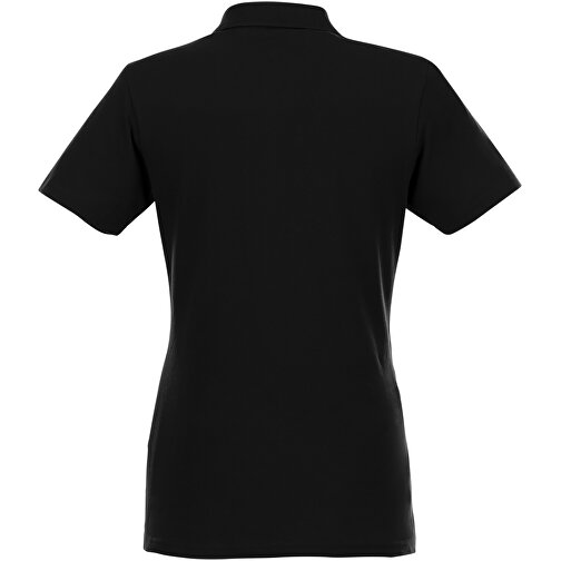Helios Poloshirt Für Damen , schwarz, Piqué Strick 100% BCI Baumwolle, 180 g/m2, 4XL, , Bild 5