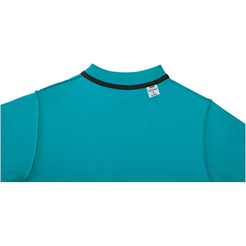 Helios Poloshirt Für Damen , aquablau, Piqué Strick 100% BCI Baumwolle, 180 g/m2, XXL, , Bild 5