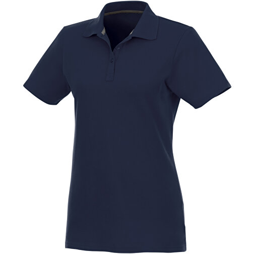 Helios Poloshirt Für Damen , navy, Piqué Strick 100% BCI Baumwolle, 180 g/m2, 3XL, , Bild 1