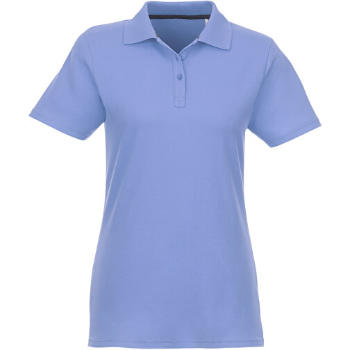 Helios Poloshirt Für Damen , hellblau, Piqué Strick 100% BCI Baumwolle, 180 g/m2, XL, , Bild 4