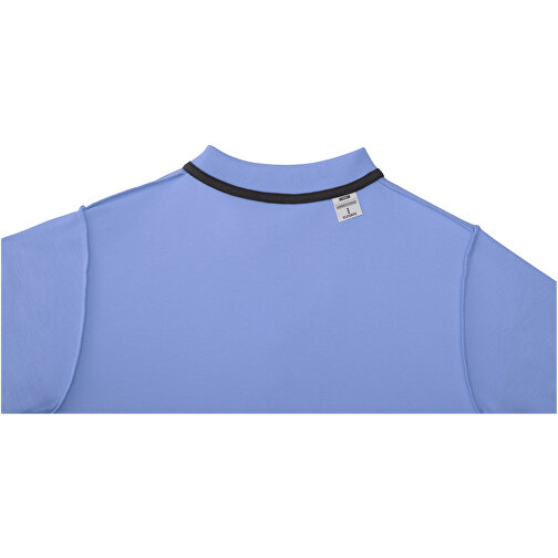 Helios Poloshirt Für Damen , hellblau, Piqué Strick 100% BCI Baumwolle, 180 g/m2, XL, , Bild 6