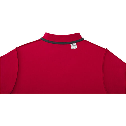 Helios Poloshirt Für Damen , rot, Piqué Strick 100% BCI Baumwolle, 180 g/m2, XL, , Bild 6