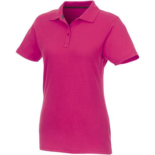 Helios Poloshirt Für Damen , magenta, Piqué Strick 100% BCI Baumwolle, 180 g/m2, S, , Bild 1
