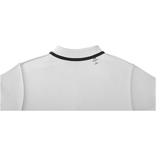 Helios Poloshirt Für Damen , weiss, Piqué Strick 100% BCI Baumwolle, 180 g/m2, 3XL, , Bild 6