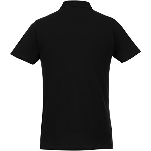 Helios Poloshirt Für Herren , schwarz, Piqué Strick 100% BCI Baumwolle, 180 g/m2, 5XL, , Bild 5