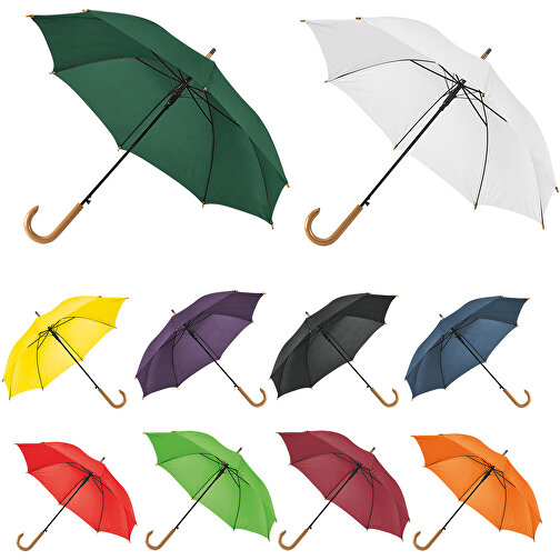 PATTI. Regenschirm Aus 190T-Polyester Mit Automatischer Öffnung , orange, 190T Polyester, , Bild 2