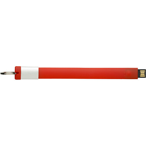 USB-Stick Schlaufe 2.0 64GB , Promo Effects MB , rot MB , 65 GB , Kunststoff MB , 3 - 10 MB/s MB , 12,10cm x 1,65cm (Länge x Breite), Bild 2