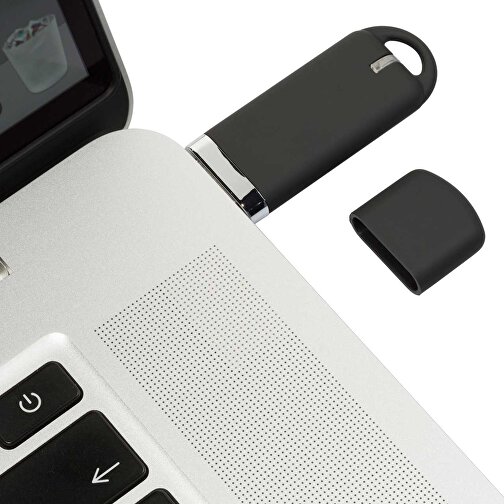 USB-Stick Focus Matt 2.0 64GB , Promo Effects MB , schwarz MB , 65 GB , Kunststoff MB , 3 - 10 MB/s MB , , Bild 4