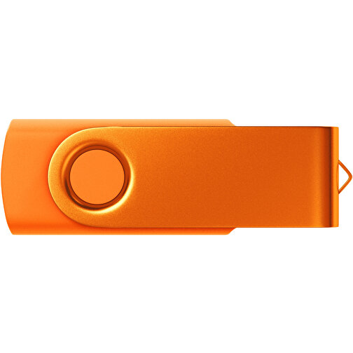 USB Stick Swing Color 64GB , Promo Effects MB , orange MB , 65 GB , Kunststoff/ Aluminium MB , 3 - 10 MB/s MB , 5,70cm x 1,00cm x 1,90cm (Länge x Höhe x Breite), Bild 2