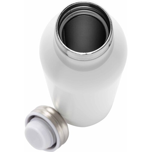Auslaufgeschützte Kupfer-Vakuum-Flasche, Off White , off white, Edelstahl, 26,00cm (Höhe), Bild 4