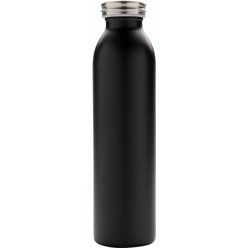 Auslaufgeschützte Kupfer-Vakuum-Flasche, Schwarz , schwarz, Edelstahl, 26,00cm (Höhe), Bild 2