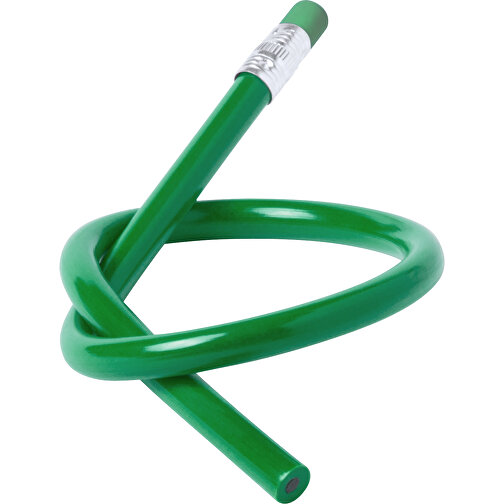 Bleistift FLEXI , grün, PVC, 32,00cm (Breite), Bild 3