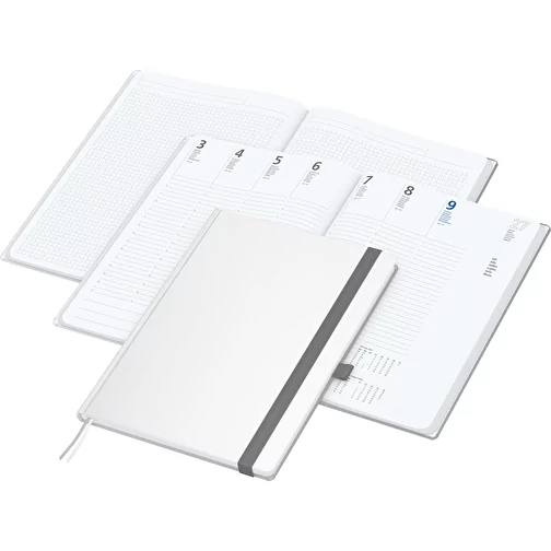 Calendrier de livres Match-Hybrid A4 Bestseller, brillant, gris argenté, Image 2