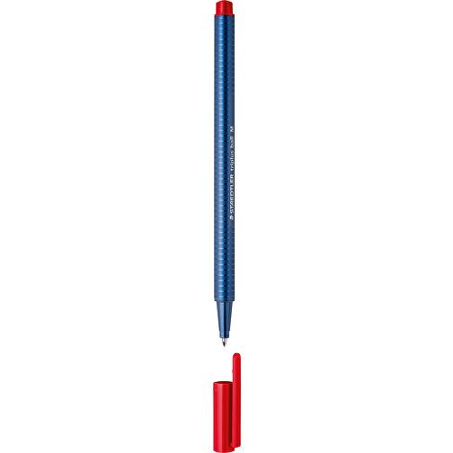 STAEDTLER Triplus Ball , Staedtler, rot, Kunststoff, 16,00cm x 0,90cm x 0,90cm (Länge x Höhe x Breite), Bild 1