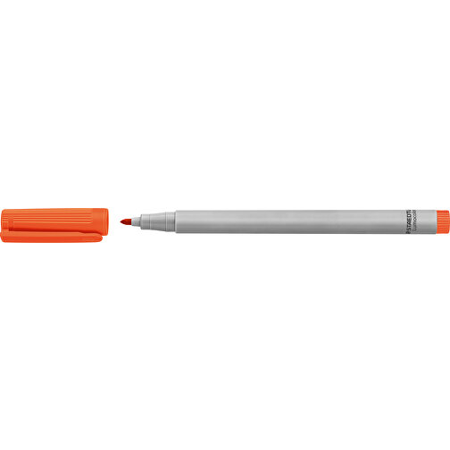 STAEDTLER Lumocolor Non-permanent M , Staedtler, orange, Kunststoff, 14,10cm x 0,90cm x 0,90cm (Länge x Höhe x Breite), Bild 3
