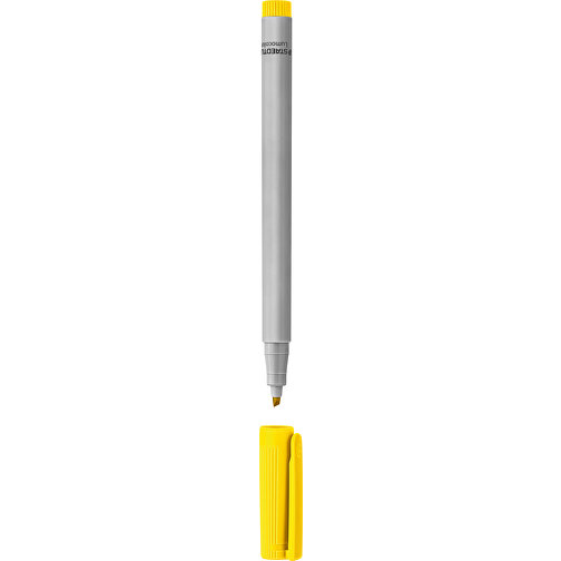 STAEDTLER Lumocolor Non-permanent B , Staedtler, gelb, Kunststoff, 14,10cm x 0,90cm x 0,90cm (Länge x Höhe x Breite), Bild 1