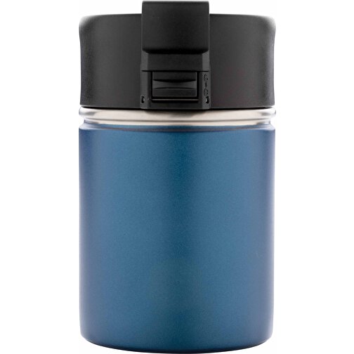 Bogota Kompakter Vakuumbecher Mit Keramikbeschichtung, Blau , blau, Edelstahl, 12,20cm (Höhe), Bild 2