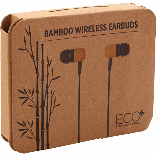 Bambus trådløse ørepropper, Bilde 6