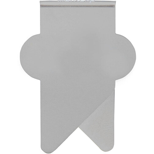 Büroklammer Wingclip Shape 1 , silber, Rostfrei Federbandstahl, 2,90cm x 2,10cm (Länge x Breite), Bild 1