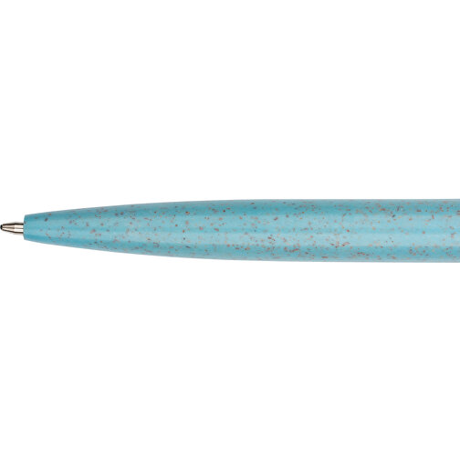 Kugelschreiber Sao Paulo , Promo Effects, blau, Weizenstroh, Kunststoff, 13,90cm (Länge), Bild 8