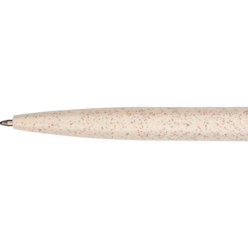 Kugelschreiber Sao Paulo , Promo Effects, beige, Weizenstroh, Kunststoff, 13,90cm (Länge), Bild 8