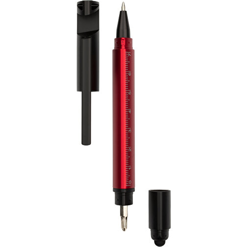 Kugelschreiber Tech Tool , Promo Effects, rot, Kunststoff, 15,40cm (Länge), Bild 7