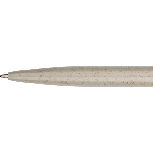 Kugelschreiber Sao Paulo Express , Promo Effects, grau, Weizenstroh, Kunststoff, 13,90cm (Länge), Bild 8