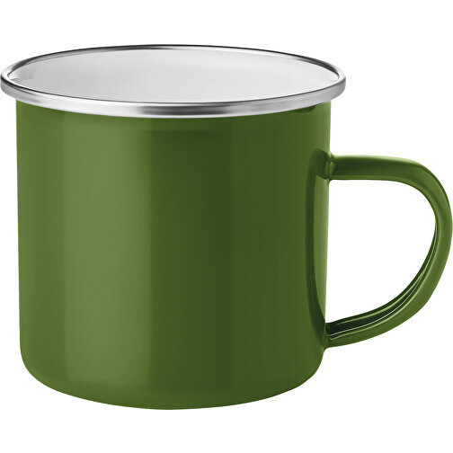 Plateado , grün, Metall, 11,00cm x 8,50cm (Länge x Breite), Bild 1