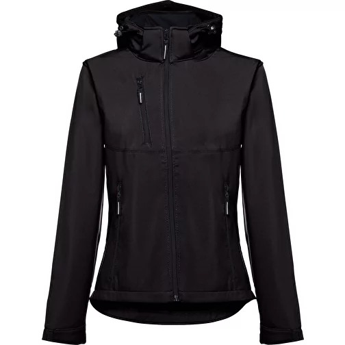 THC ZAGREB WOMEN. Giacca softshell da donna, con cappuccio rimovibile, Immagine 2