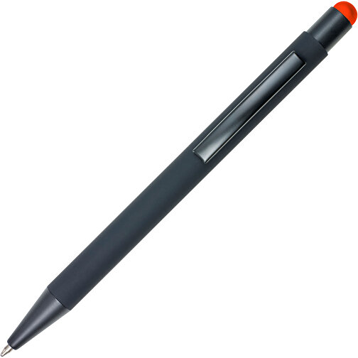 Kugelschreiber Aus Aluminium Formentera , orange, Aluminium, Metall, Kautschuk, , Bild 2